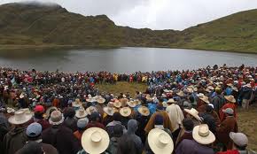 Minera Yanacocha desmiente utilización de agua de laguna de Cajamarca