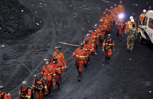 Accidente fatal se produce en mina de carbón China
