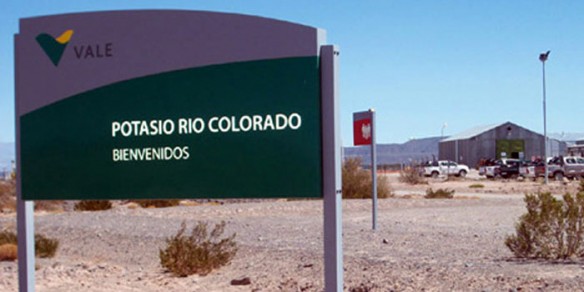 Minera Vale: siguen negociando por Potasio Río Colorado