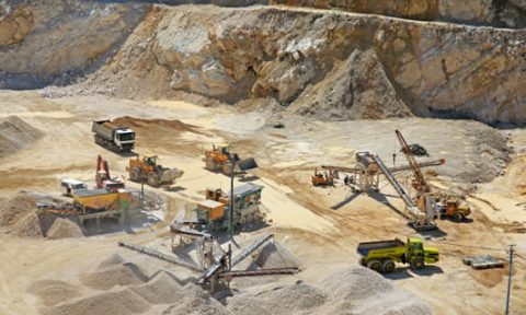 Sector minero a la baja en el mes de abril en Colombia