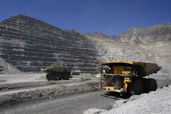 Exportaciones mineras anotan su menor nivel en tres años