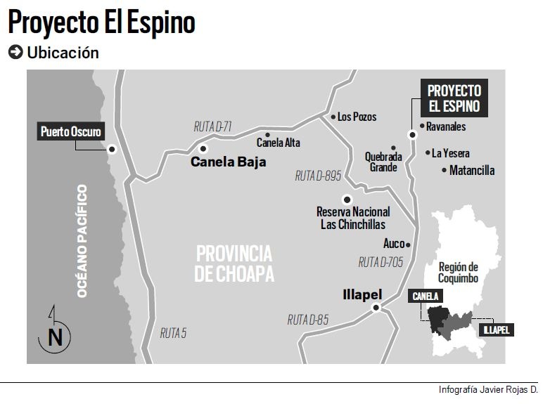 Dan recomendación favorable a proyecto minero El Espino