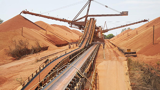 Rio Tinto aumentará producción de mineral de hierro en 20% al 2017