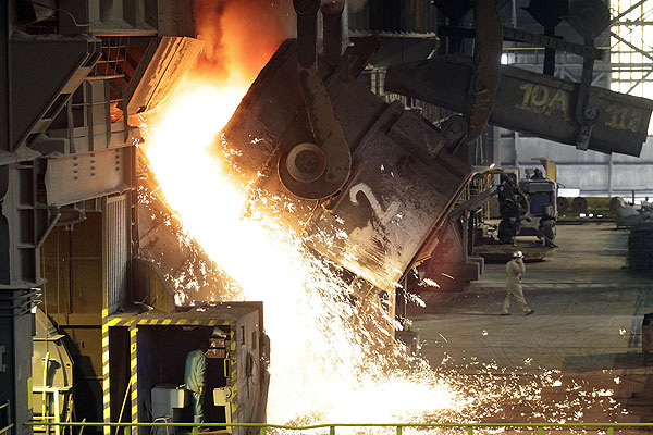 Venezolana Sidor despachó 1,4M de toneladas de productos terminados de acero en 2013