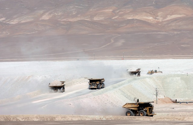 Los yacimientos que impulsarán la producción de cobre en 2014	