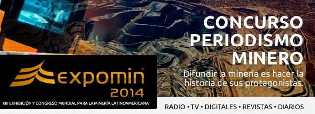 EXPOMIN premiará a periodistas en concurso minero