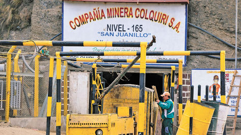 Empresa Minera Colquiri logra $US 21 millones en utilidades en 2013