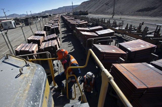 Antofagasta Minerals achieved copper record production  in 2013