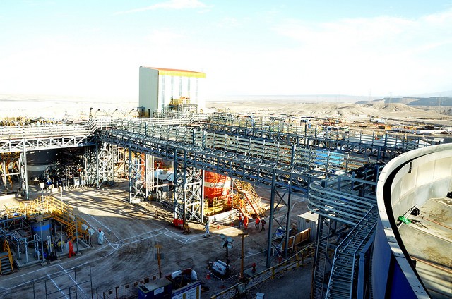 La planta de molibdeno presneta un avance de más del 80%. (Foto: Antofagasta plc)