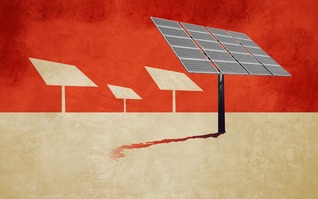 Energía solar (Ilustración, Fabián Rivas)