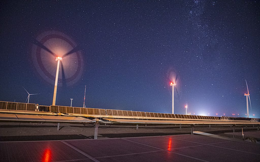 Parque Azabache - energía solar