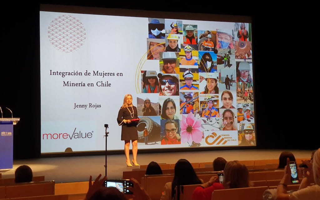 Jenny Rojas, presidenta nodo norte Antofagasta Cámara Minera de Chile Zamora, España