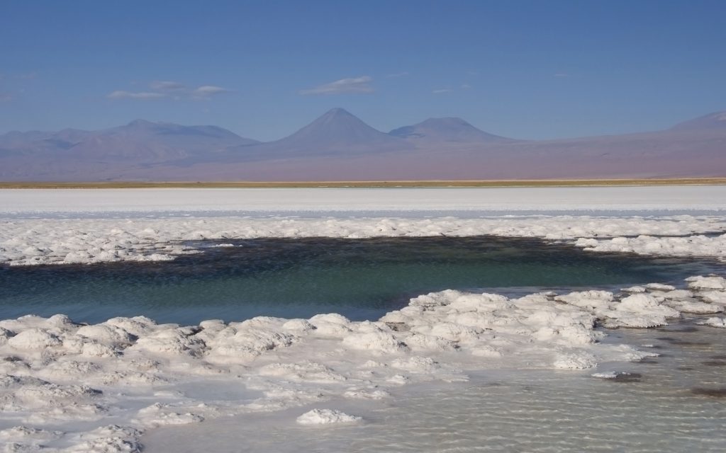 Salar de Atacama, Salzsee, Atacamaw¸ste, Chile, S¸damerika - Salar de Atacama, salt lake, Atacama Desert, Chile, South America